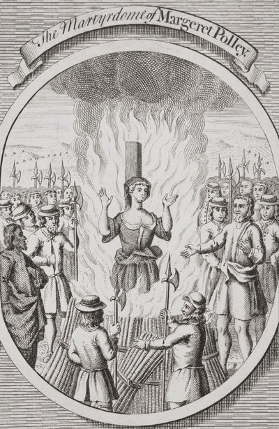 The Martyrdom of Margeret Polley at Tunbridge, from 