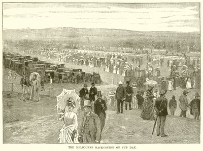 The Melbourne Race-Course on Cup Day by English School