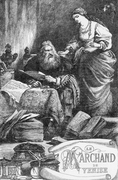 The Merchant of Venice by English School