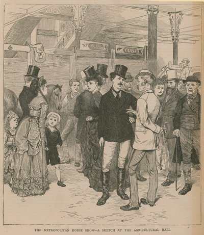 The Metropolitan Horse Show at the Agricultural Hall by English School