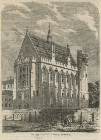 The Middle Temple New Law Library by English School