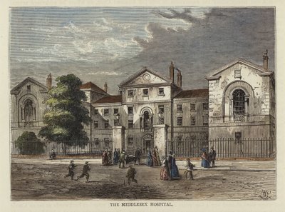 The Middlesex Hospital by English School
