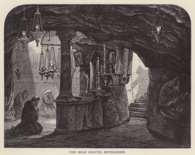 The Milk Grotto, Bethlehem by English School
