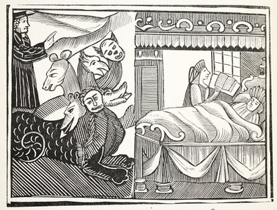 The Miracle of Miracles, illustration from Chap-books of the Eighteenth Century by John Ashton, pub. 1882 by English School