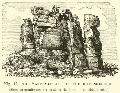 The Mittagstein in the Riesengebirge by English School