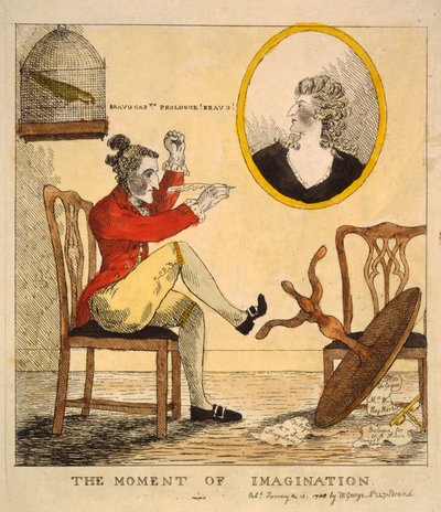 The Moment of Imagination, Published 1785 by English School