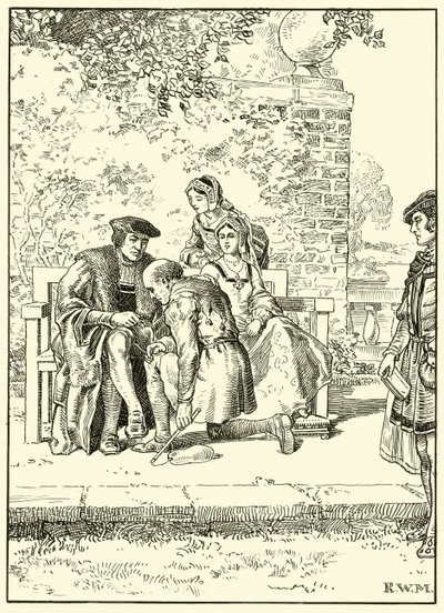 The More Family and the Jester by English School