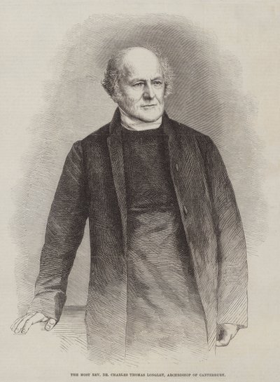 The Most Reverend Dr Charles Thomas Longley, Archbishop of Canterbury by English School