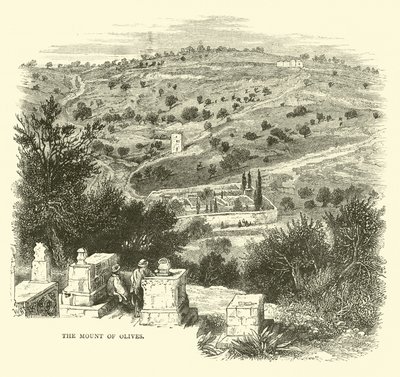 The Mount of Olives by English School