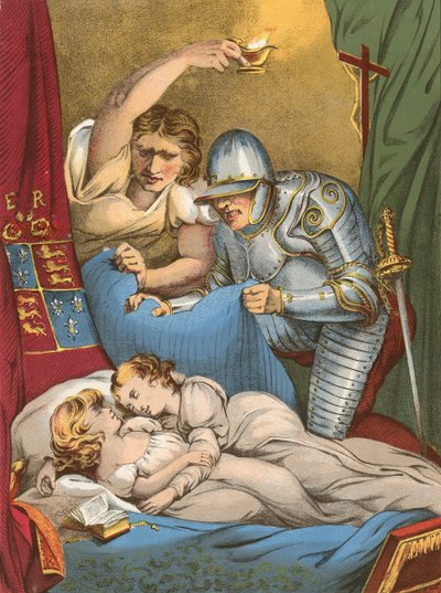 The Murder of the Princes by English School
