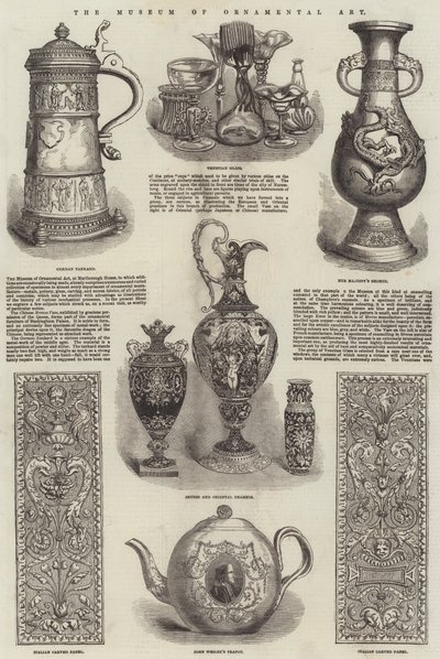 The Museum of Ornamental Art by English School