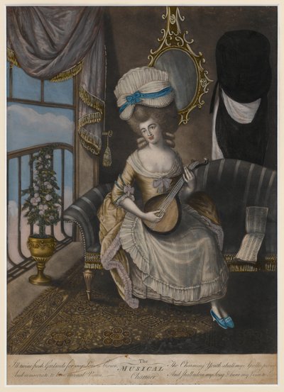 The Musical Charmer, 1780 by English School