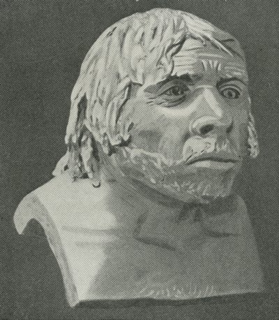 The Neanderthal Man of La Chapelle-aux-Saints by English School