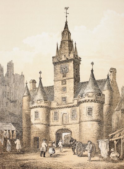 The Netherbow Port, Edinburgh, from 