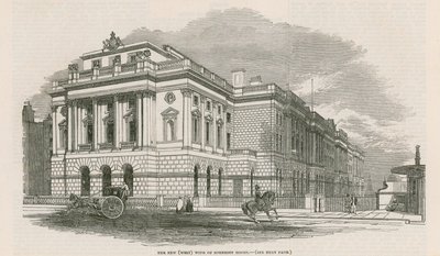 The New (West) Wing of Somerset House by English School