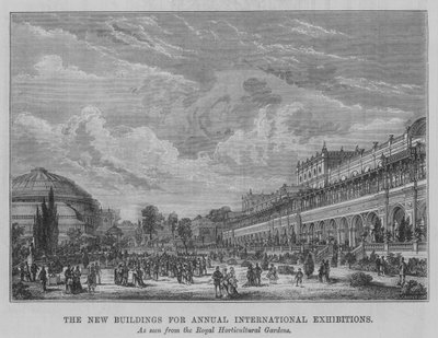 The New Buildings for Annual International Exhibitions by English School