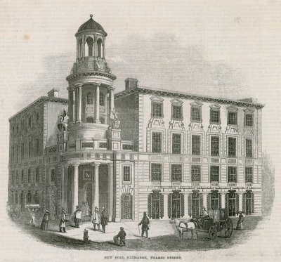 The New Coal Exchange, Thames Street by English School