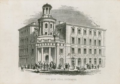 The New Coal Exchange, Thames Street by English School