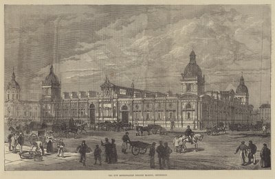 The New Metropolitan Poultry Market, Smithfield by English School