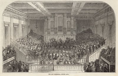 The New Orchestra, Exeter Hall, London by English School