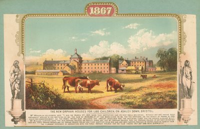 The New Orphan Houses for 1,150 Children, on Ashley Down, Bristol by English School