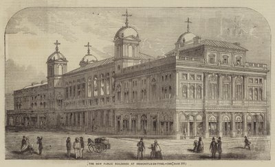 The New Public Buildings at Newcastle-on-Tyne by English School