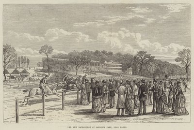 The New Racecourse at Sandown Park, near Esher by English School