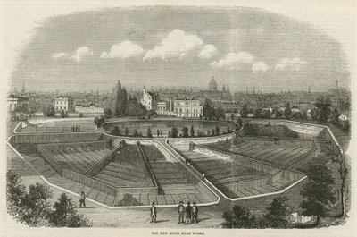 The New River Head waterworks by English School