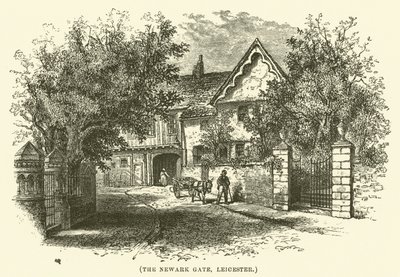 The Newark Gate, Leicester by English School