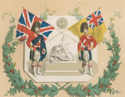 The Ninety-Third Sutherland Highlanders. Monument in Glasgow Cathedral to its 