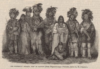 The Ojibbeway Indians, now in London by English School