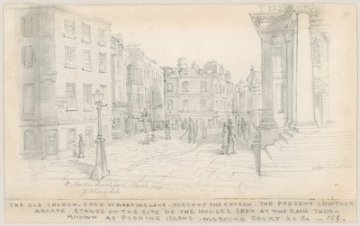 The Old Church Yard, St Martins Lane, North of the Church by English School