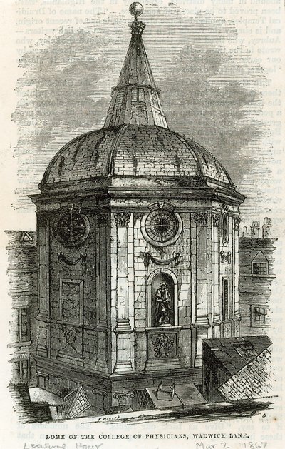 The Old College of Physicians in Warwick Lane by English School
