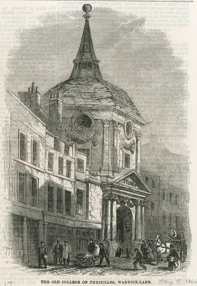 The Old College of Physicians in Warwick Lane by English School