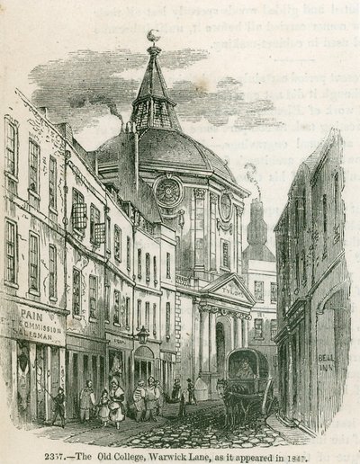 The Old College of Physicians in Warwick Lane by English School