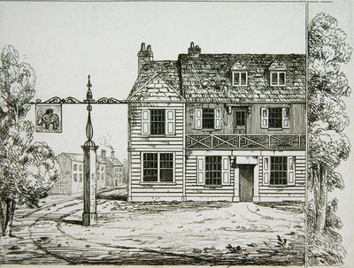 The Old Elephant and Castle by English School