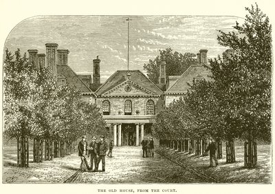 The Old House, from the Court by English School