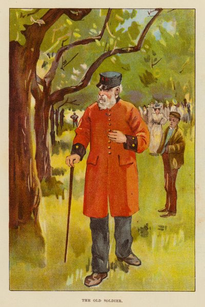 The Old Soldier by English School