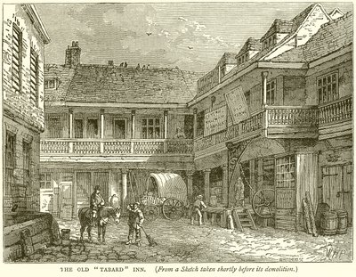 The Old Tabard Inn by English School