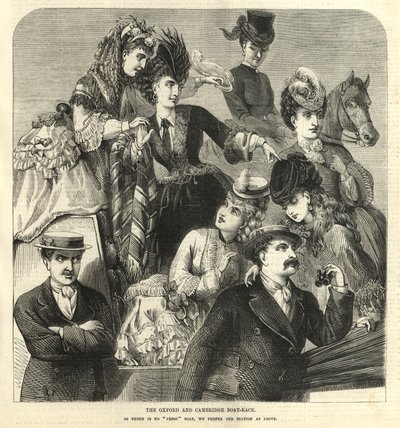 The Oxford and Cambridge Boat-Race by English School