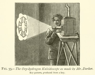 The Oxy-hydrogen Kaleidoscope as Made by Mr. Darker by English School