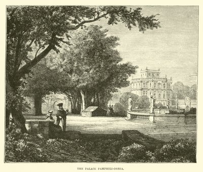 The Palace Pamphili-Doria by English School