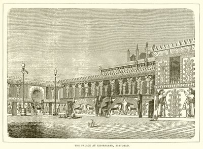 The Palace at Khorsabad, Restored by English School