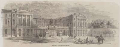 The Palace of Compiegne by English School