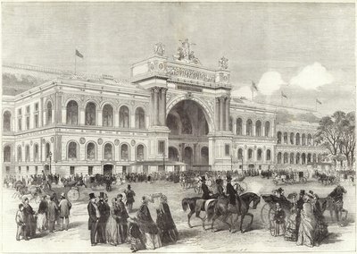 The Palace of Industry by English School