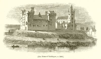 The Palace of Linlithgow, in 1600 by English School