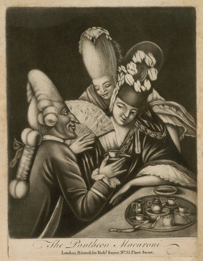 The Pantheon Macaroni by English School