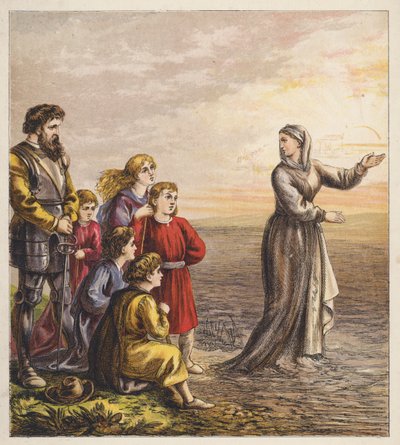 The Pilgrim Children by English School