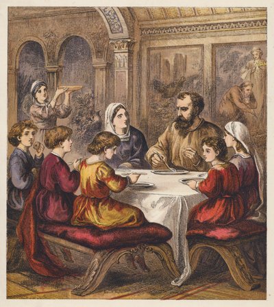 The Pilgrim Children by English School