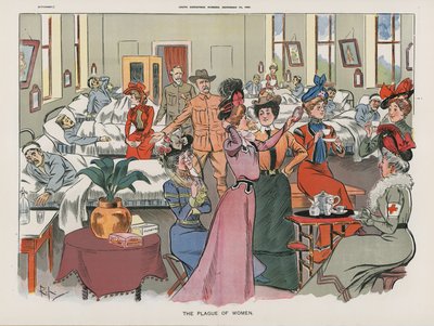 The Plague of Women by English School